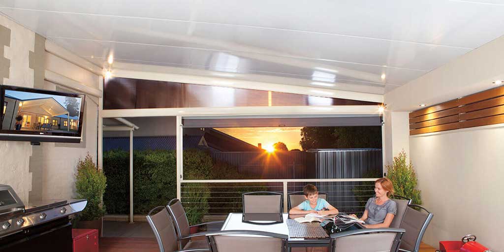 Keep yourself warm or cool.